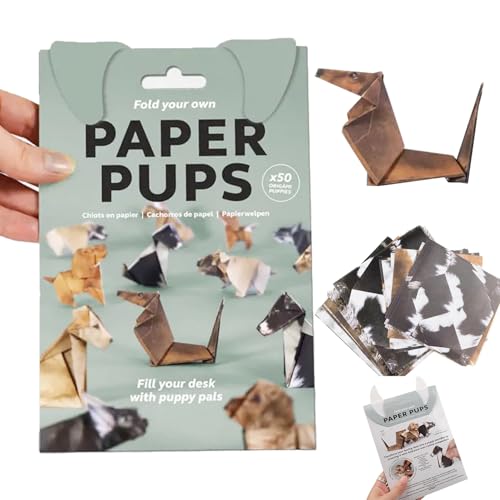 DIY Paper Cats - 50 Sheets Origami Cat Craft for Adults