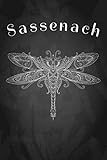 Photo Gallery sassenach: journal, dragonfly notebook, gift for outlander, highlander,scottish fans. Photo Gallery sassenach: journal, dragonfly notebook, gift for outlander, highlander,scottish fans.