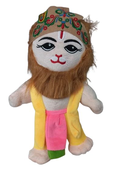 Narsimha Soft Toy for Kids | Cute Plush Narasimha Character Doll | Soft Stuffed Religious Toy for Boys & Girls | Decorative Plush for Gifting Festivals & Room Decor-image-35