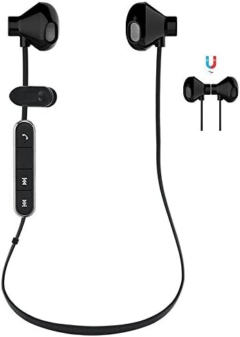 Bluetooth Earbuds, Wireless 4.1 Headphones Sport with Microphone Stereo Headset Magnetic,In-Ear Sports Sweatproof Earphones Noise Cancelling Workout Headsets