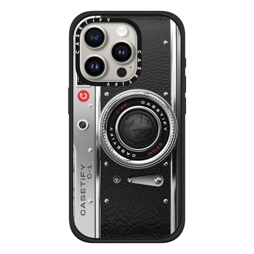 CASETiFY CpNg iPhone 15 Pro P[X [MILKi (4x MIL-STD-810G) / 2.5m̗NA] - Camera Case - Classic - }bgubN