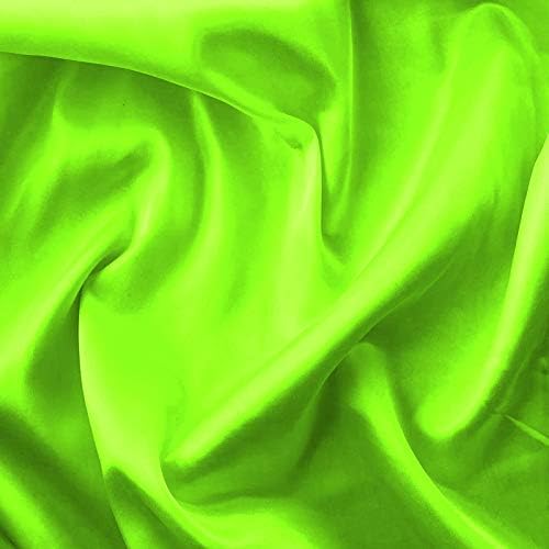 Silky Satin Liquid Fabric Plain Luxury Dress Craft Decoration Drape Dancewear Material 60"  150cm Wide | Sold Per Half Metre (White)