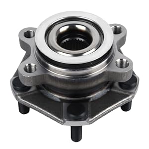 Autoround 513364 Front Wheel Bearing and Hub Assembly for Nissan Sentra 2013-2019/ LEAF 2013-2017/ NV200 13-19, Chevy City Express 15-18 5Lugs