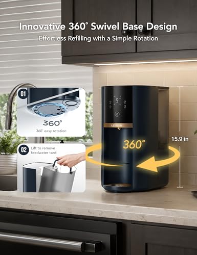 Image of Leysern Countertop Reverse Osmosis Water Filter with UV, No Installation