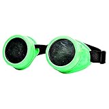 nuevo Gafas de sol Steampunk para hombre - mujer - vintage - victoriana - vintage - verde fluorescente - primavera - otoño - invierno - verano