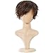 Ecvtop Wigs for Mens' Death Note Male Short Hair Wig Costume Cosplay Wigs (Light Brown)