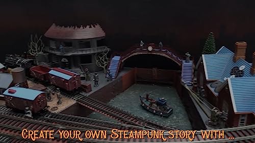 Maquette Usine Thé Steampunk Bassett-Lowke BL8001 décor de train