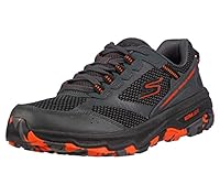 Skechers Men's Go Run Trail Altitude Marble Rock Walking Shoes, Charcoal/Orange, US Size 13