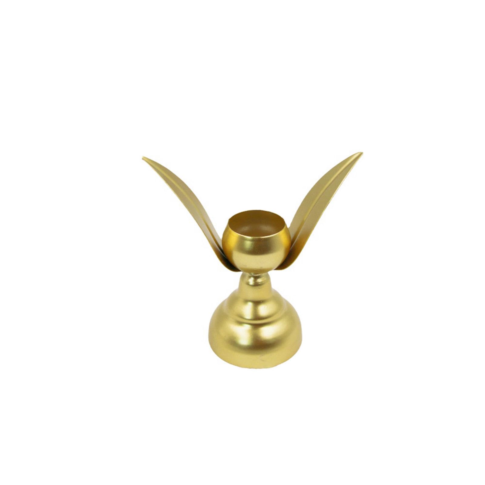 Tsophreniq 1PC Wrought Iron Tapers Holder Candlestick Stand Chamberstick Candlelight Pillar Candlesticks