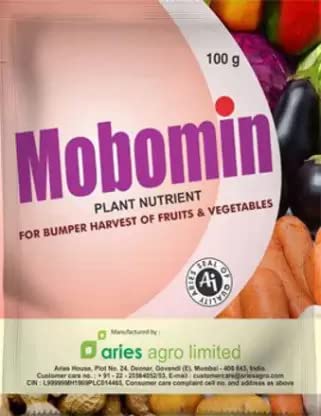 Aries Mobomin Micronutrient Fertilizer 100 gm For Plants