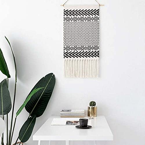 Tenture tapisserie boho en tissu pour décoration de maison et habillage mural