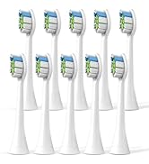 Replacement Toothbrush Heads Compatible with Philips Sonicare Electric Toothbrush,Plaque Control ...