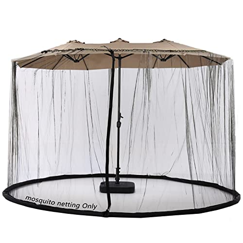 Zanzariera, ombrellone, zanzariera, zanzariera, ombrellone da Giardino, ombrellone, Patio, ombrellone da 14 Piedi, ombrellone a Doppia Faccia, baldacchino, Rete