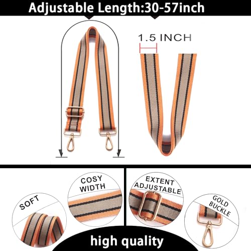 Image of Purse Straps Replacement Wide Crossbody Shoulder Strap for Bags Purse Extender Accessories Guitar Straps