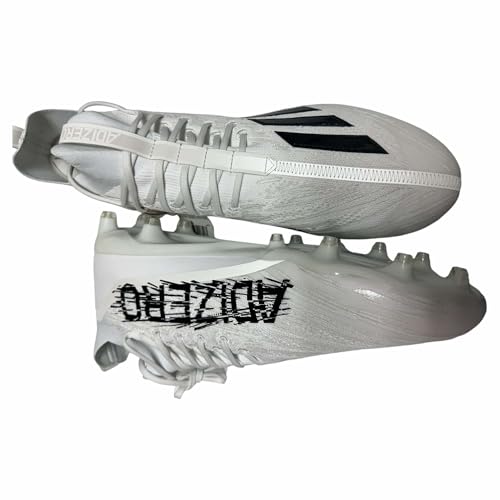adidas Men's Adizero Primeknit RFS Football Cleats Shoes White/Black #HP8860 - Size Men's 152