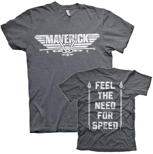 T-shirt Top Gun Maverick Need for Speed homme coupe ajustée et tissu respirant L