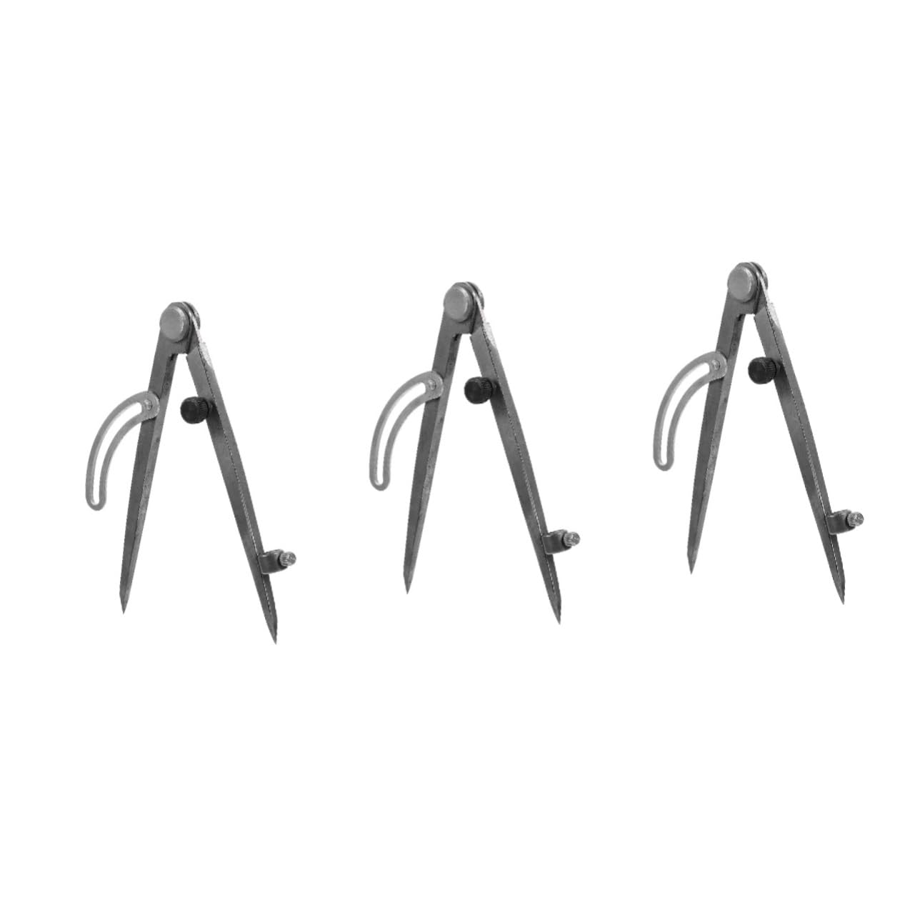 Housoutil Lot De 3 Compas De Marquage Outil De Dessin Règle Circulaire Pour Le Travail Du Bois Compas Pour Meubles Compas Pour Le Travail Du Bois Acier Carbone