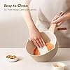 SENSARTE Ceramic Nonstick Sauce Pan with Lid, 2.0 Quart Small Saucepan, White Cooking Pot with Stay Cool Handle, Non toxic Kitchen Sauce Pot, Non stick Small Pot, Induction Pot, PFOA PTFE PFAS Free #4