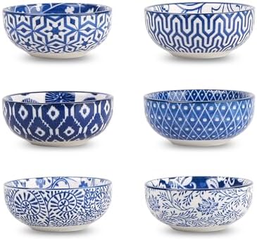 Alnicov 4PCS Mini Ceramic Dipping Bowls - Leaf-Shaped Tapas Bowls For Sauce, Soy Sauce, Snacks, Dips