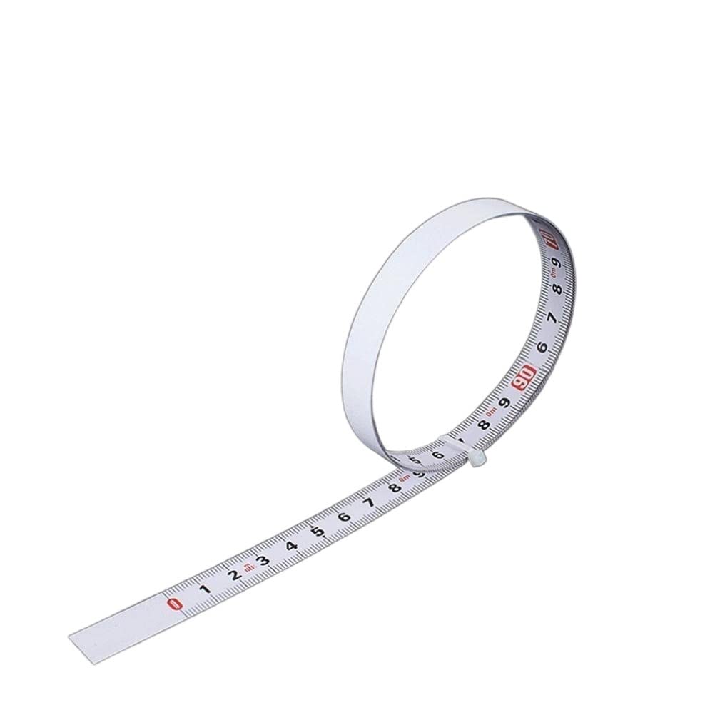 Cinta métrica autoadhesiva 5m acero inoxidable miniatura 1
