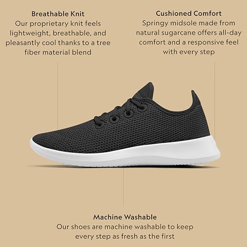 Allbirds Men’s Tree Runner, Everyday Sneakers, Machine Washable Shoe Made with Natural Materials4