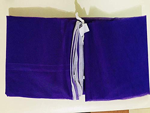 Image of APS Polycotton Mosquito Net for Home (6 x 6 Foot, Purple)