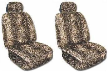 Leopard Animal Print Seat Cover 2 pcs