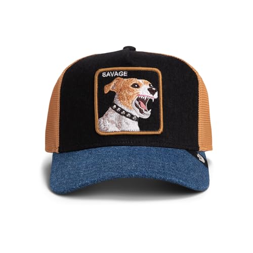 Gorra Goorin That Dawg in Me gorra de rejilla ajustable negra estilo urbano unisex