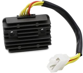 QCHIAN Voltage Regulator Rectifier For Kawasaki For KLX650 1993-2001 For KLX650R 1996-2001 For KLX650 Motard 1993-1996 Motorcycle Regulator Rectifier 21066-1091 21066-1088 Motorbike Rectifiers