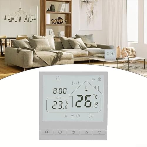 Thermostat intelligent WiFi 16A programmable par commande vocale Alexa - 6