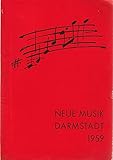 Programmheft NEUE MUSIK DARMSTADT 1959