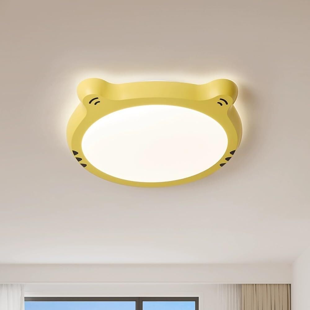 Lampes suspendues tigre jaune pour illuminer et rassurer la chambre d'un enfant