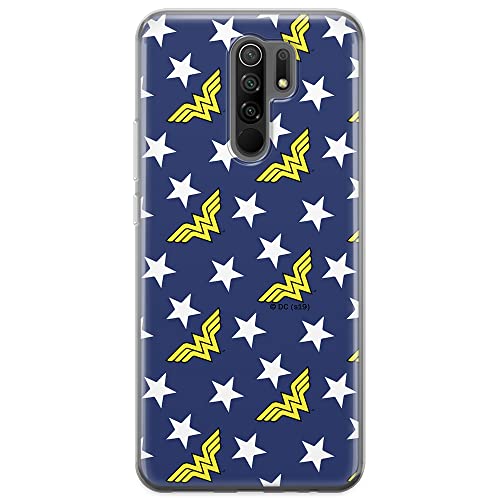 ERT GROUP mobile phone case for Xiaomi REDMI 9 original and officially Licensed DC pattern Wonder Woman 007 optimally adapted to the shape of the mobile phone