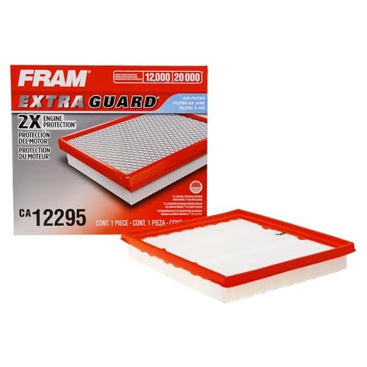 FRAM Extra Guard Flexible Panel Engine Air Filter Replacement, Easy Install w/Advanced Engine Protection and Optimal Performance, CA12295 for Select Subaru Vehicles