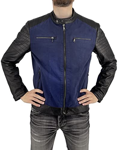 Laphilo Veste homme 100 % cuir véritable Cover