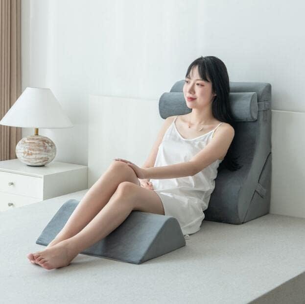 Miniatura 3 de Juego de almohada de cuña para cama, adecuado para todo tipo de molestias en todo el cuerpo después de la cirugía, almohada ajustable, no más