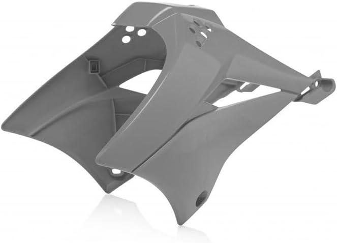 Acerbis Radiator Shroud Set (GREY) For 10-24 KAWASAKI KLX110