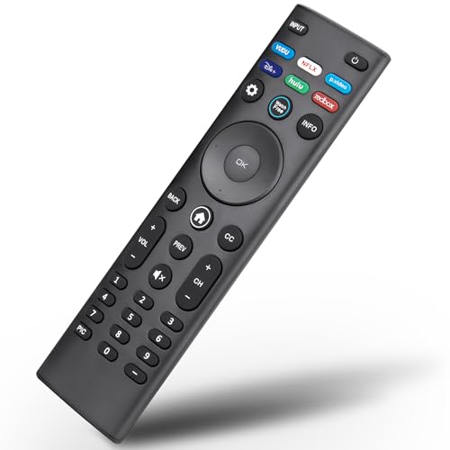Image of Ewo'S Universal Remote Control XRT140 for Vizio Smart TV - Replacement XRT136 Smartcast for D, E, M, P /PX, V-Series - Black