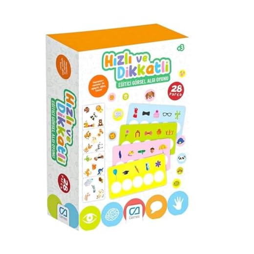 Educational 28-Piece Visual Perception Game