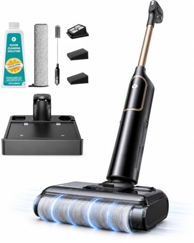 Vexilar X7 Aspirateur Laveur 8000Pa, 40Min, Portée à Plat 180°, Bords 0mm