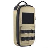 Options de rangement pratiques : comprend une petite poche avant zippée pour la monnaie lâche et une bande élastique réglable qui répond aux besoins de rangement spécifiques pour plus de commodité.