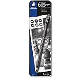 Lapiz de Grafito STAEDTLER 100B LUMOGRAPH Black Caja Metal de 6 8B 7B 6B 4B 2B HB