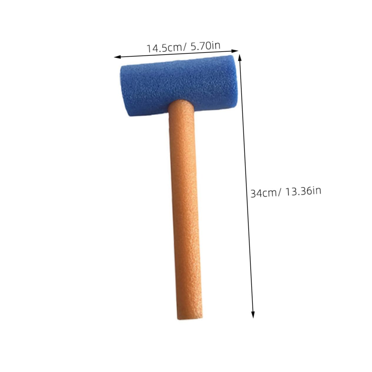 Garneck 4pcs Lightweight Hammer for Educational Plaything Safe Portable Hammers for Carnival Prizes Birthday Parties Home Decoration Random Color