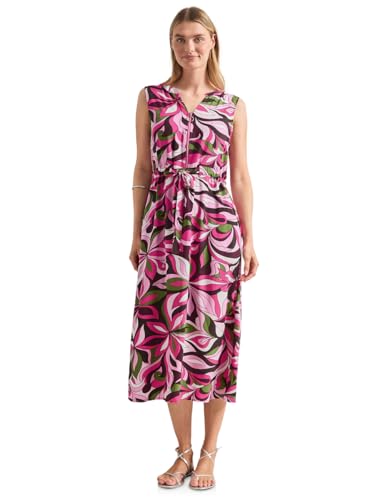 Street One Midikleid mit Split Neck und Zipper