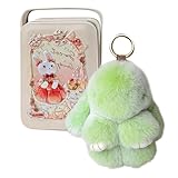 Generisch Hase Taschen-Anhänger,Kuscheltier Plüschfigur | Weicher Plüsch-Anhänger für...