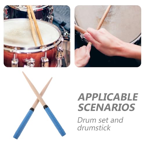 Levemolo 1 Par Baquetas Taiko: Controlador de Tambor Taiko - Claves de Madera Envueltas para Practicar en Festival, Aula, Juego, Evento o Fiesta miniatura 7