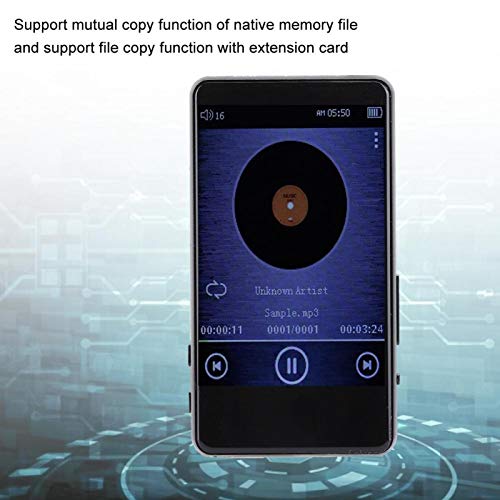 MP3-speler met Bluetooth, 8G 3,0 inch IPS-scherm Bluetooth Metalen MP3-muziekspeler met ingebouwde luidspreker Digitale audiospeler Draagbare mini-e-booklezer - Image 4