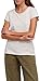 VELVET BY GRAHAM & SPENCER Women's Short Slub Crewneck Tee, White, Small
