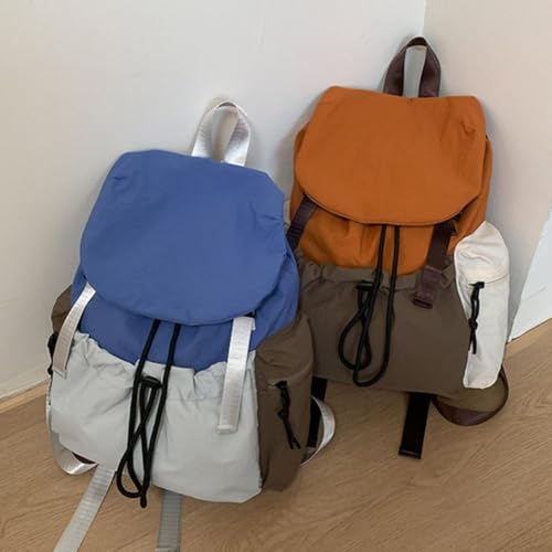 Mochila de viaje ligera e impermeable para portátil con diseño escolar unisex 4