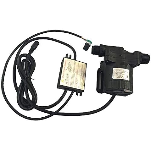 Shysky Tech DC50C-2480A Speed adjustable 5-24V DC Mini Water pump Auto Circulation Pump 2400LPH 8M 86.4W, Submersible Water Pump Cover